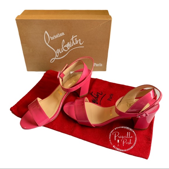 Christian Louboutin Shoes - CHRISTIAN LOUBOUTIN Jordi Patent Leather Sandals